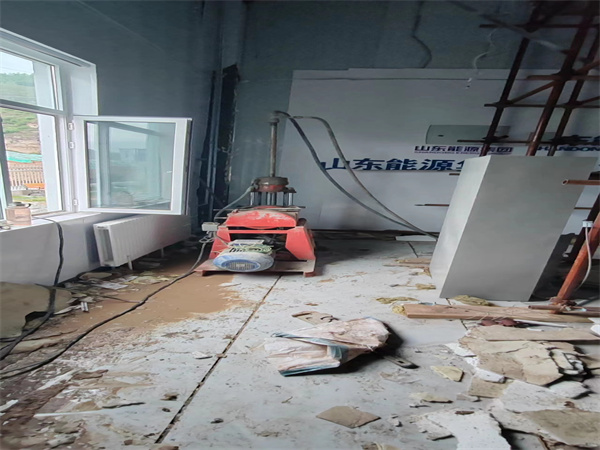 淇县地基基础下沉墙体裂缝加固注浆顶升施工